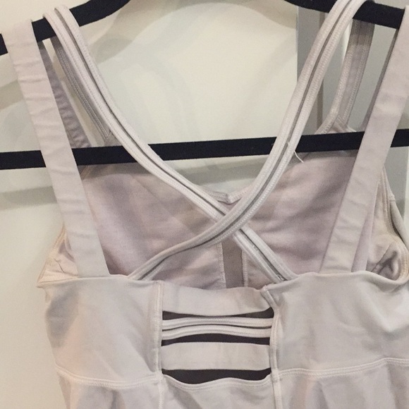 FINAL price drop! Lululemon white tank - Picture 4 of 5